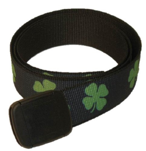 Thomas Bates St. Patrick's Day Shamrock Hiker Web Belt