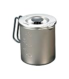 Evernew Titanium Pasta Pot, Small, Black