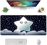 Bordure suturée : la bordure du tapis de souris adopte une conception suturée de précision, qui n'est pas facile à soulever, empêche l'usure et le dégommage, et garantit que le tapis de souris est plus durable.