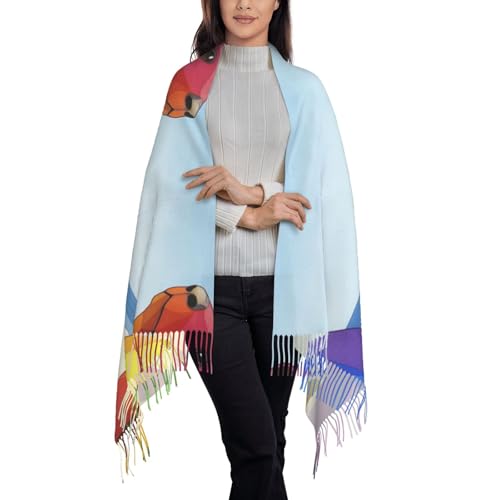 spliced teddy bear Scarf shawl, tassel scarf, tassel shawl, tassel scarf2