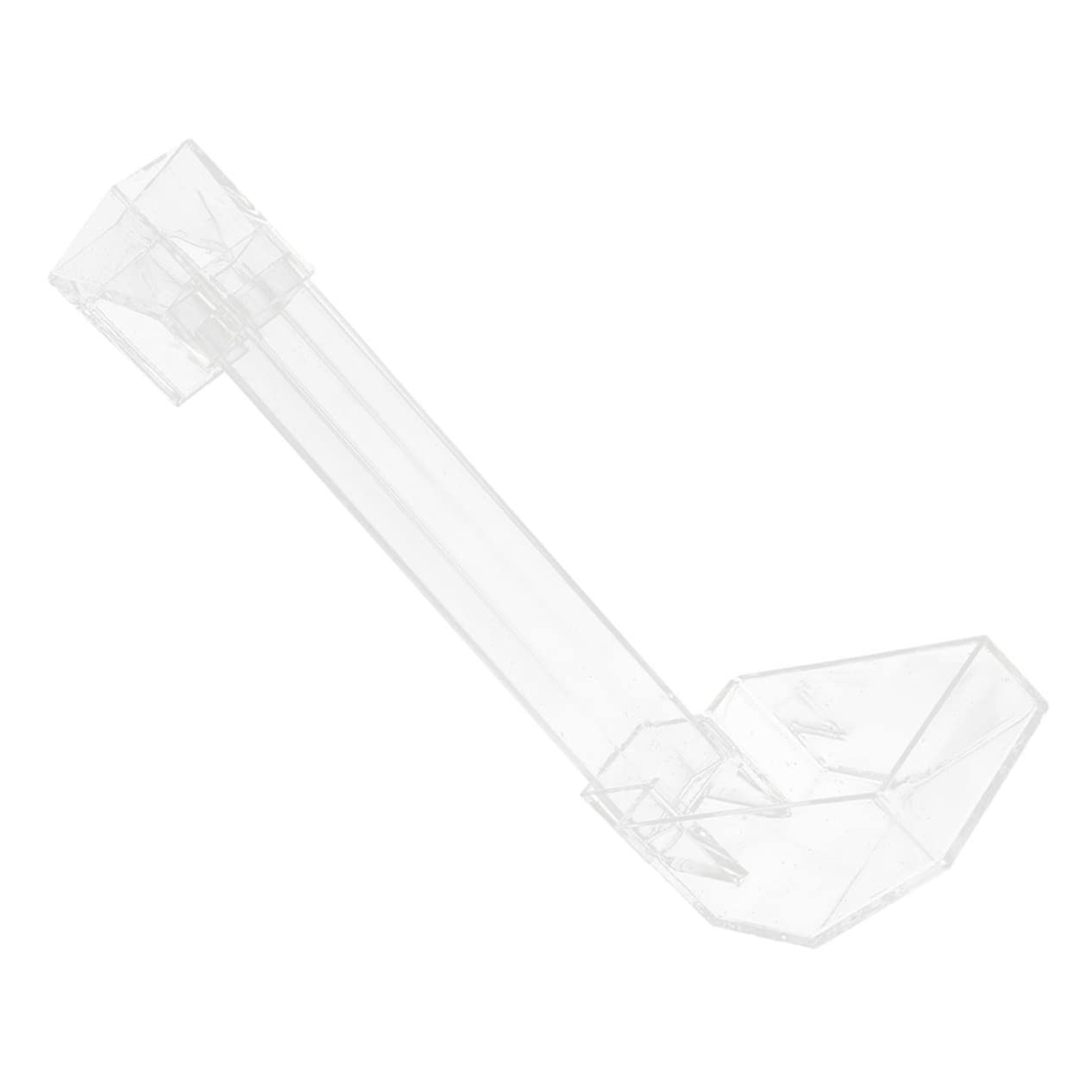 Happyyami 3pièces Aquarium Transparent Acrylic Feeder pour Crevettes Et Poissons Tube Alimentation Pratique pour Aquariophilie