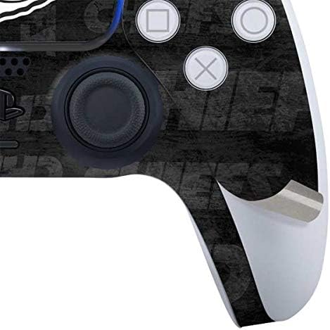 Skinit Decal Gaming Skin Compatible with PS5 Controller - Officially Licensed NFL Kansas City Chiefs Black & White Design