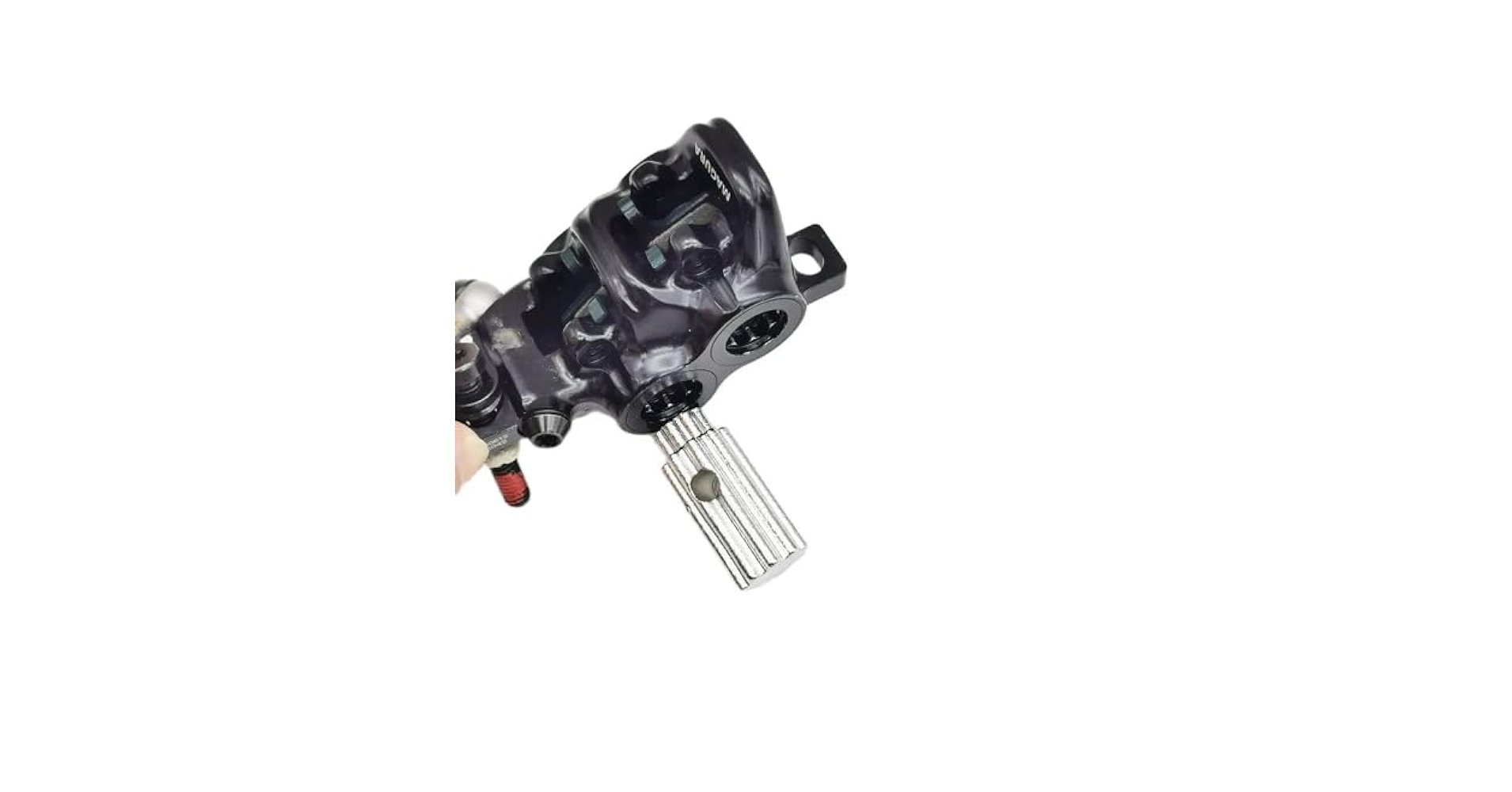 パーツ MAGURA MT2 Magura MT Sport 74mm 2-Piston Caliper in Black/Silver