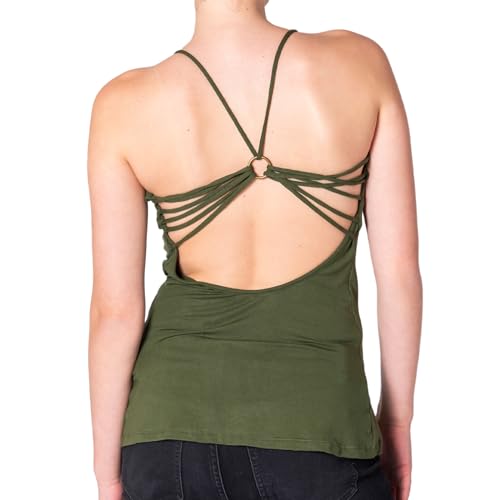 PANASIAM Cami top Luna, Olive, M