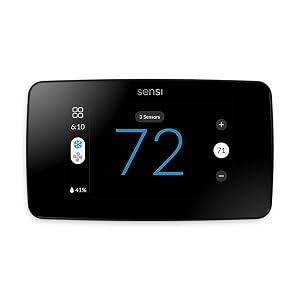 Sensi Touch 2 Smart Thermostat Wi-Fi, Alexa, Energy Star Certified, ST76