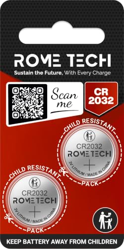 Smart Scale CR2032 Weight Watcher Scale Battery Replacement Compatible with Food Scale, URAMAZ...