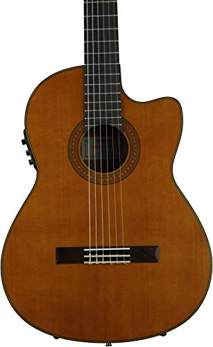 Image of Yamaha CGX122MCC Classical Acoustic-Electric Guitar, Solid Cedar Top