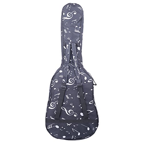 Étui de guitare Kingpoint en tissu Oxford et entièrement rembourré, avec bretelles de sac à dos Music Notes Pattern - Les Beatles, Paul McCartney, John Lennon, RIngo Starr, George Harrison Étui de guitare Kingpoint en tissu Oxford et entièrement rembourré, avec bretelles de sac à dos Music Notes Pattern – Image 8