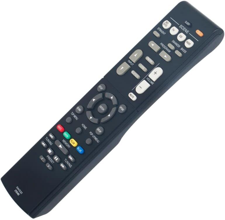 Replacement Remote Control Replace for TV/Audio/Projector RAV532 ZP35480 for Yamaha AV Receiver RX-V379 RX-V383 RX-V383BL
