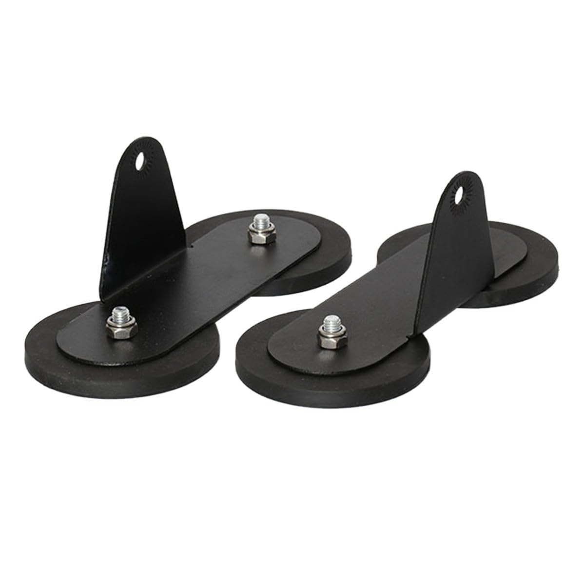 Magnetische Montagehalterung für Autodach aus Stahl Schwarz Rostfrei und Formbeständig für Autodach Lichtleiste bei Fahrzeugmodifikation