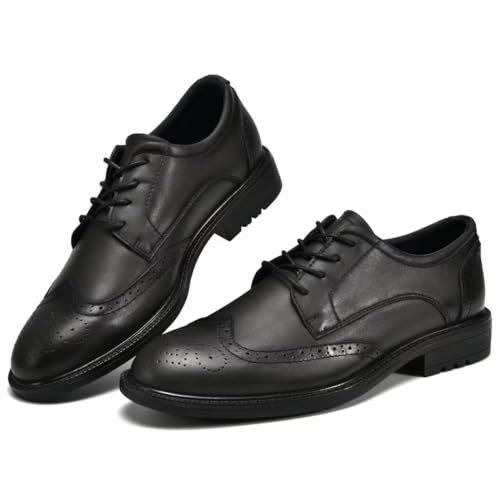 Image of Arkbird Mens Dress Shoes, Lace Up Leather Oxford