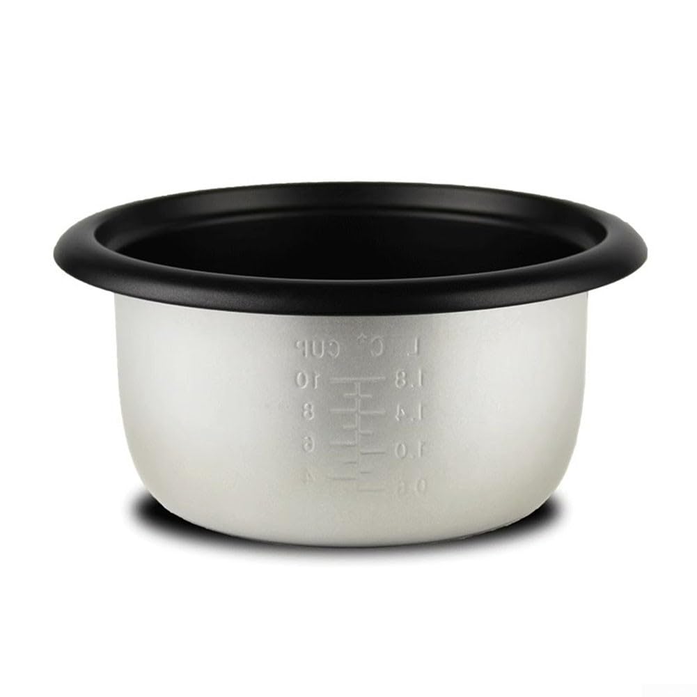 Innentopf aus Aluminiumlegierung, 1,5/2 l, Ersatz-Innentopf, antihaftbeschichtet für Küchen-Reiskocher (1,5 l)