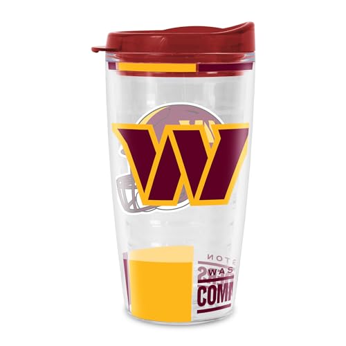 Image of Rico Industries NFL Football Double Wall Classic 16oz Or 20oz Tritan Tumbler W Lid