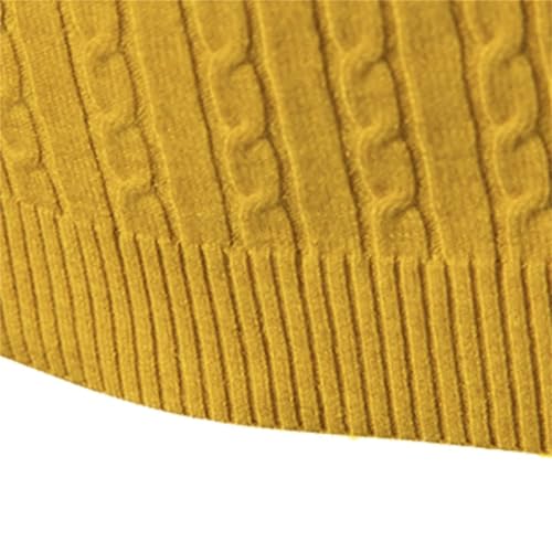 Autumn and Winter Men'S Turtleneck Long-Sleeved Knitted Sweater Slim Pullover Solid Color Top Knitted Sweater4