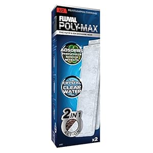 Fluval A482 Inserto Filtro U3 Clearmax, Pacco da 2