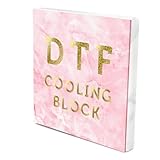Dorhui DTF Cooling Block (Pink) – Fast Cooling Transfer Printing Tool for DTF Powder and Transfer Film, DTF Film for Sublimation and Heat Transfer Vinyl Accessories