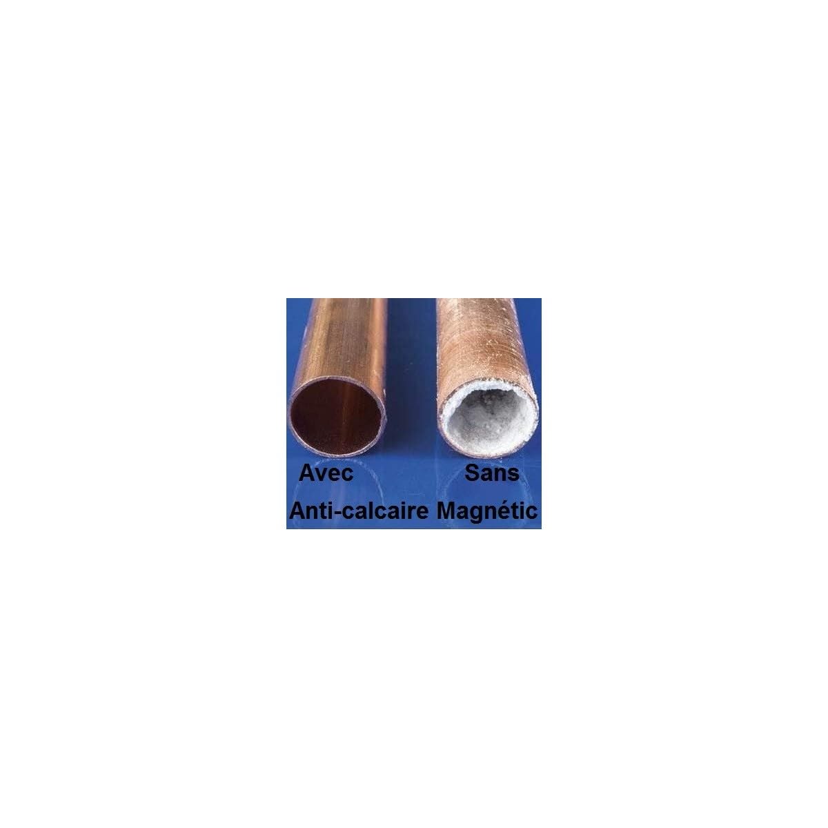Anti Calcaire Magnétique puissant 12800 Gauss - Marque Française BSF | Aimant Anti tartre - Adoucisseur d'eau - contre la formation du tartre - protection de vos équipements sanitaires