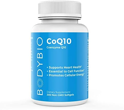 BodyBio - Coenzyme Q10, 100mg, 200 softgels