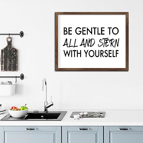 Panneau mural encadré personnalisé texte motivation