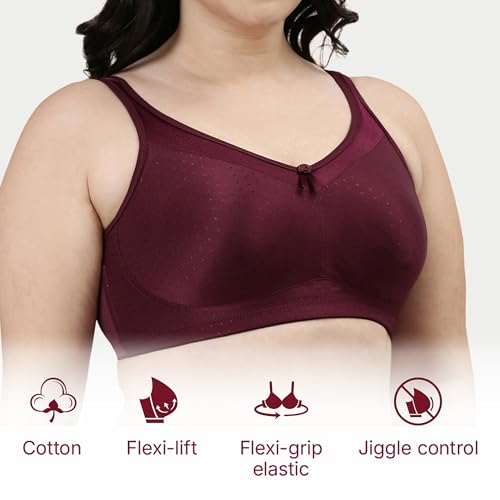 Image of Enamor FB12 Full Support Smooth Super Lift Bra - Non-Padded, Wirefree & Full Coverage
