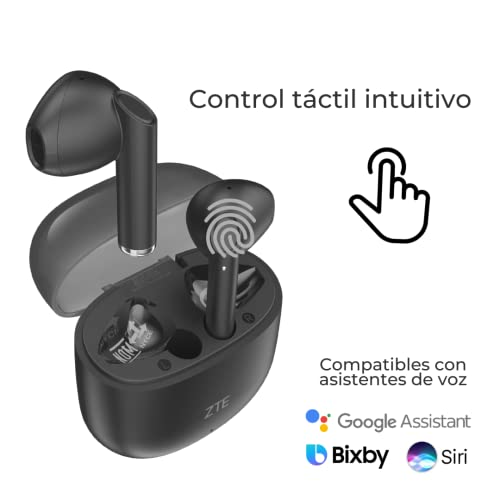 Écouteurs Bluetooth sans fil ZTE BUDS 2 ZTEBUDS2BLK Neuf - vue 7