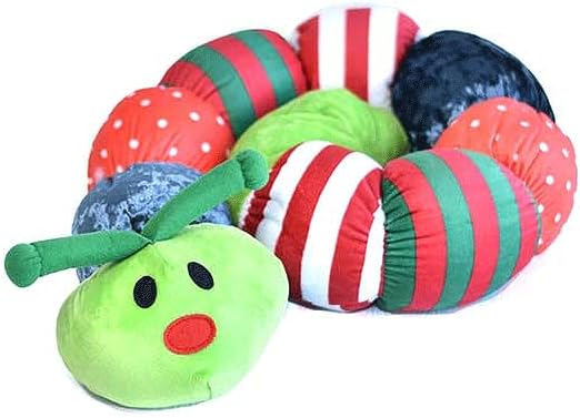 Pet Dog Plush Toy Holiday Ornaments Caterpillar 43 inch