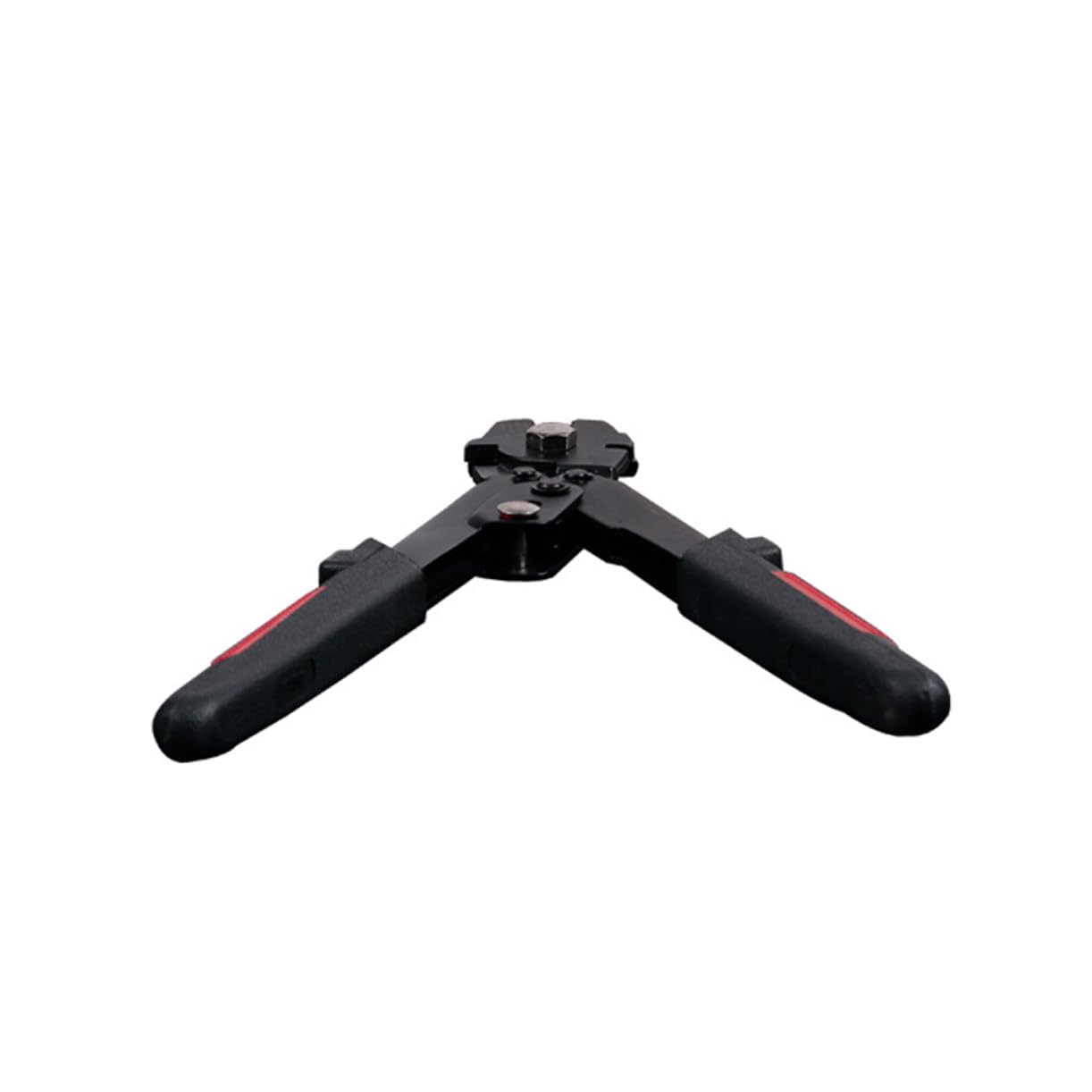 NUOBESTY Pinza Crimpatrice per Cavi e Corde con Manico Antiscivolo, Acciaio al Carbonio e Alluminio, 4 Posizioni di Crimpatura, Kit con 180 Manicotti in Alluminio per Pesca e Lavori