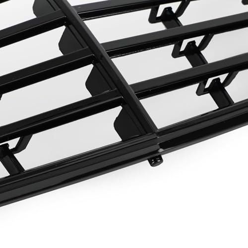 Calandre W211 noir brillant pour Benz E350 E500 2007-2009 style AMG