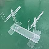 WWJYJKUK RC Plane Model Balance Stand CG Point Adjust Tool(Acrylic)