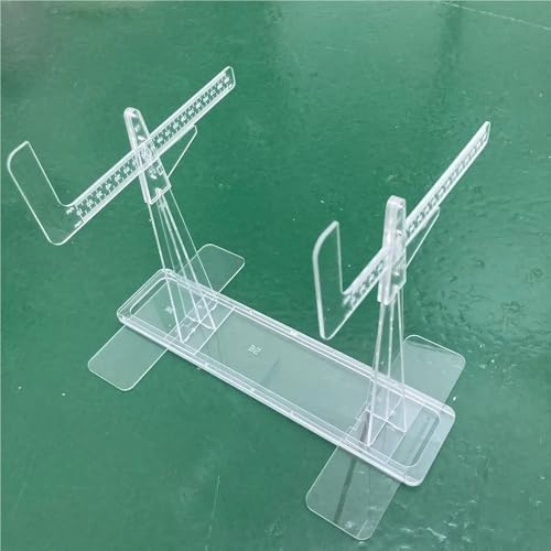 WWJYJKUK RC Plane Model Balance Stand CG Point Adjust Tool(Acrylic)