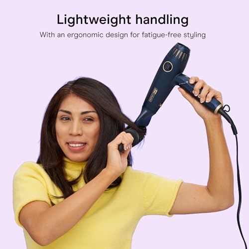 Image of Conair InfinitiPRO DigitalAIRE Multi-Styler Hair Dryer | Ultra-lightweight High-Speed Digital Motor Styler for Thick, Long, and Fine Hair, Blue, 1002L