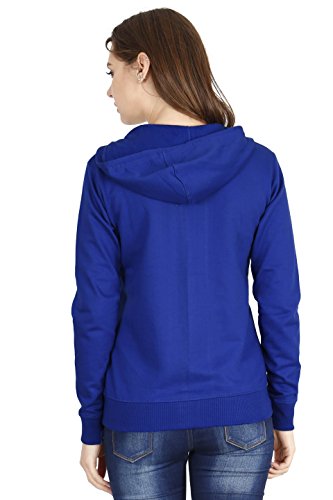 Image of Ideation Women's Cotton Full Zipper Sweatshirt Hoodies with Kangaroo Pocket