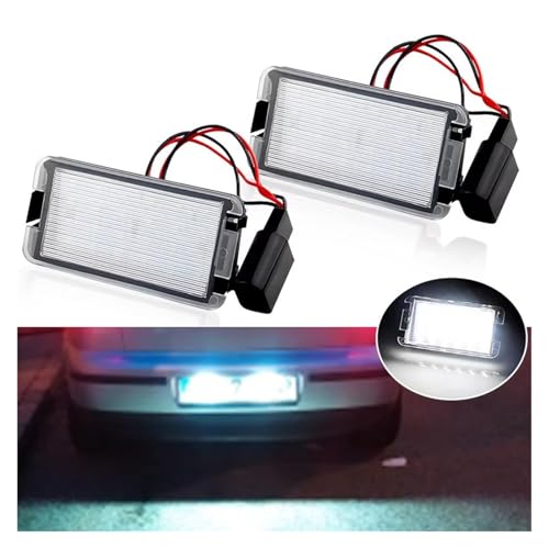 Luz matrícula coche LED para viajar de noche seguro en tu Seat Córdoba o Altea 2