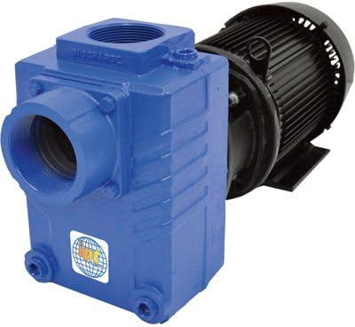 IPT Cast Iron Self-Priming Centrifugal Water Pump - 18,000 GPH, 5 HP, 3in. Model Number 2878-IPT-95