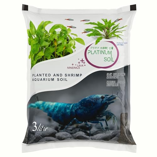 Image of Foodie Puppies Platinum Aquarium Planted and Shrimp Aquarium Substrate Plant Soil (3L, Pack of 1)
