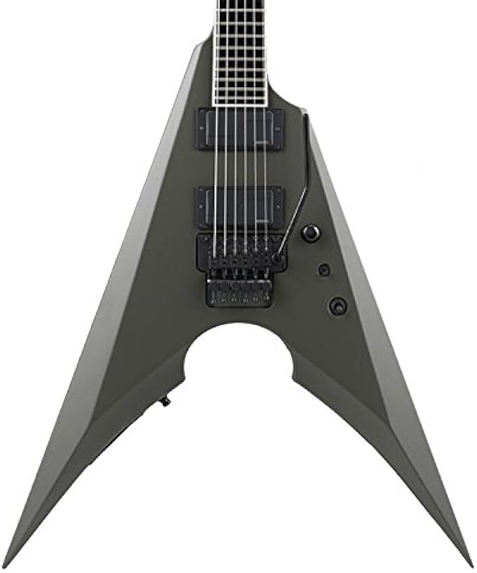 ESP EIIMK1MGS Solid-Body Electric Guitar, Signature Military Green Satin