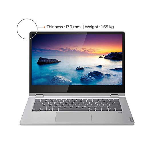 Image of Lenovo Ideapad C340 Intel 8th Gen Core i3 14-inch FHD 2 in 1 Convertible Laptop (4GB /512 GB SSD /Win 10 /Office 2019 /Platinum /1.65kg), 81N4006MIN
