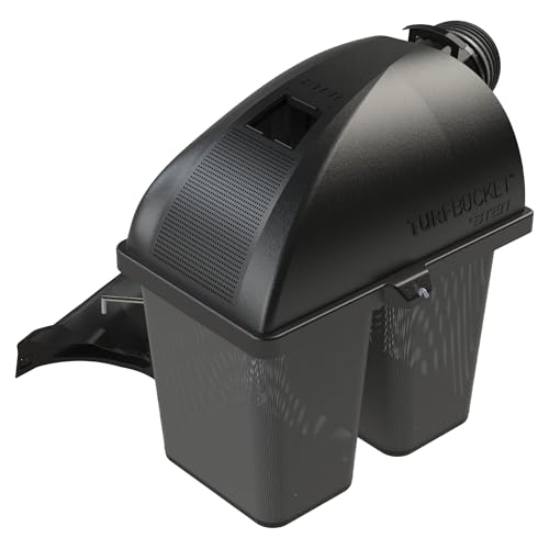 8TEN TURFBUCKET Grass Twin Bagger System for John Deere L120 E140 E150 LA145 LA155 LA165 48 Inch Lawn Tractors