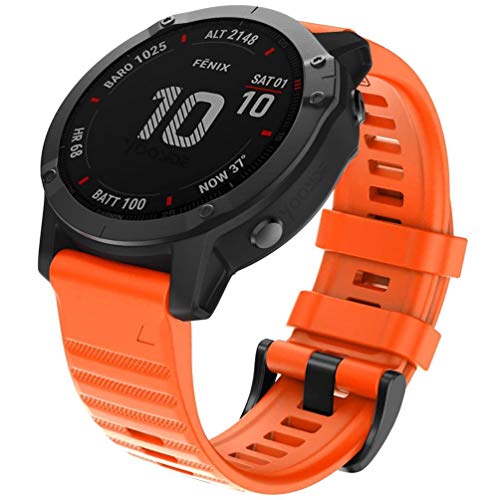 Correa de silicona deportiva 26mm para Garmin miniatura 2