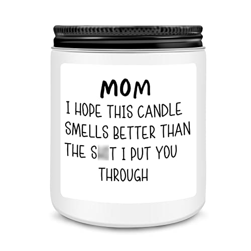 Mothers Day Gifts from Daughter Son,Funny Mom Gifts,Birthday Gifts for Mom,Funny Candles Gifts for Women,Christmas Day Gifts for Her Bonus Moms Mothers