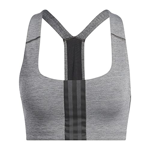 Brassière adidas femme Better 3-Stripes XXS C brassière sport maintien moyen gris
