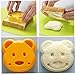 Pequeña Forma De Oso Molde En Relieve Diseño De Pan Galletas De Pan para Torta Molde Fabricante De Color Azar Color