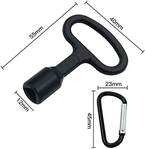 UATS Chiavi Triangolare, 4 Pezzi Chiavi