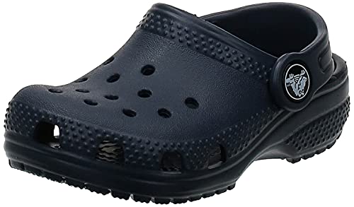 Image of crocs Unisex-Child Classic Clog K Navy 2 UK (J2) (204536-410)