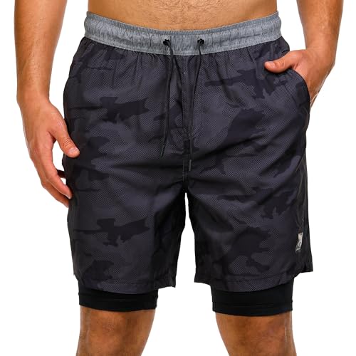 LAGUNA Men's Dot Camo Ultimate Swim Shorts