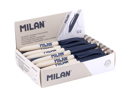 Stylos P1 effaçable MILAN boîte de 25 stylos pour corriger les fautes sans ratures
