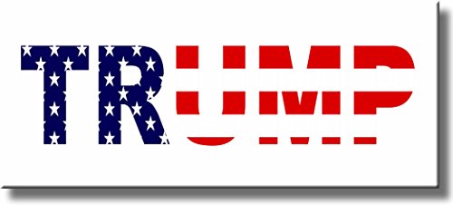 Donald Trump Flag Sign Picture on Stretched Canvas Wall Art Décor, Ready to Hang!