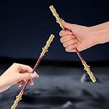 Trending Game Black Myth Desktop Decoration:The Monkey King-Sun Wukong Ruyi Jingu Bang(roo-ee Jing-goo bahng) Desktop Ornament, Game Collection, Equipped with a Complimentary Display Stand(gold)