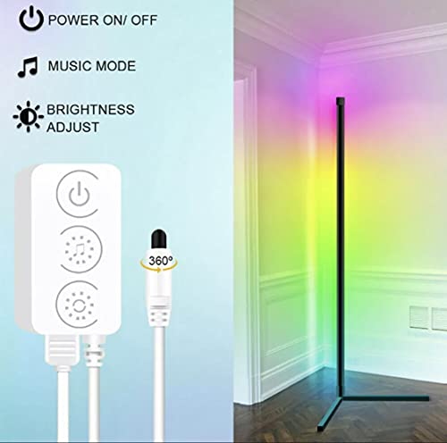 Modern-Bright-LED-Corner-Floor-Lamp-with-Remote-Smart-Bluetooth-App-Control-RGB-Color-Changing-Standing-Lamp-Corner-Wall-Lighting-for-Home-Decor-Living-Room-Bedroom-Party
