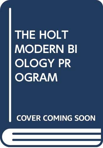The Holt modern biology program (textbook)